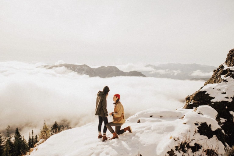 Mountaintop Proposal // Christian + Elle-May