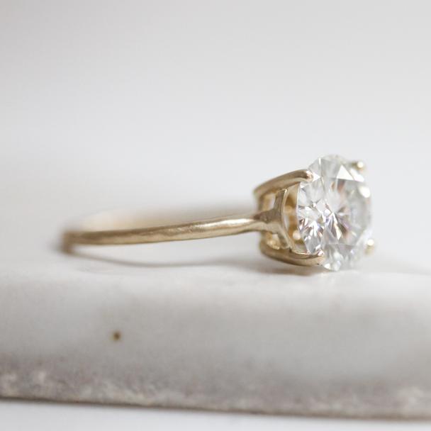 engagement ring by whitney shelhamer