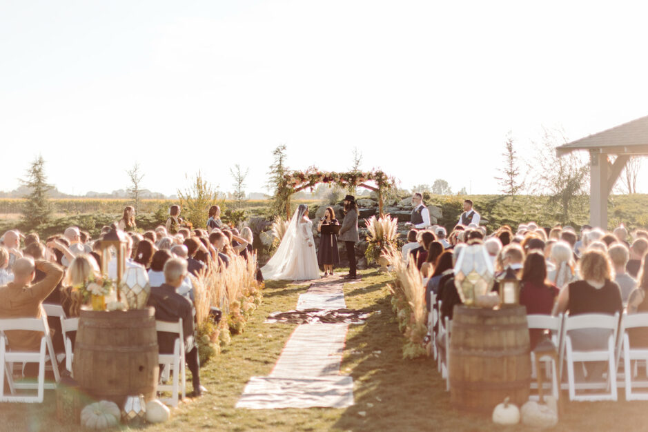 mint barrel barn wedding